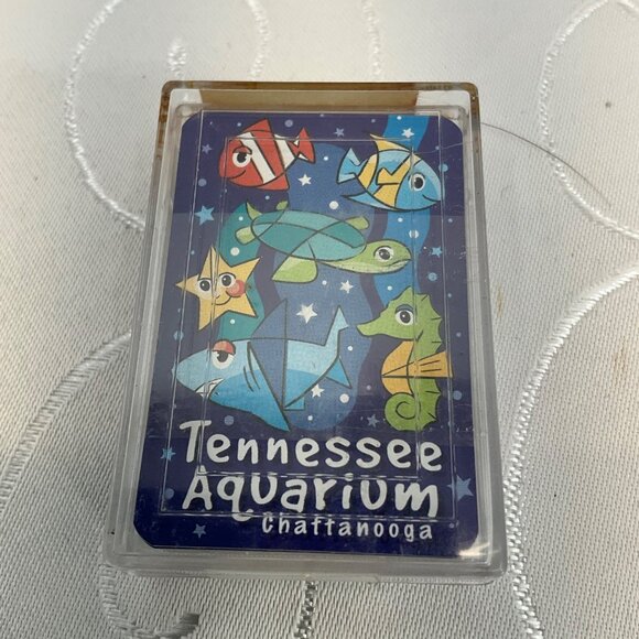 Tennessee Aquarium Chattanooga Miniature Playing Cards - Picture 1 of 3